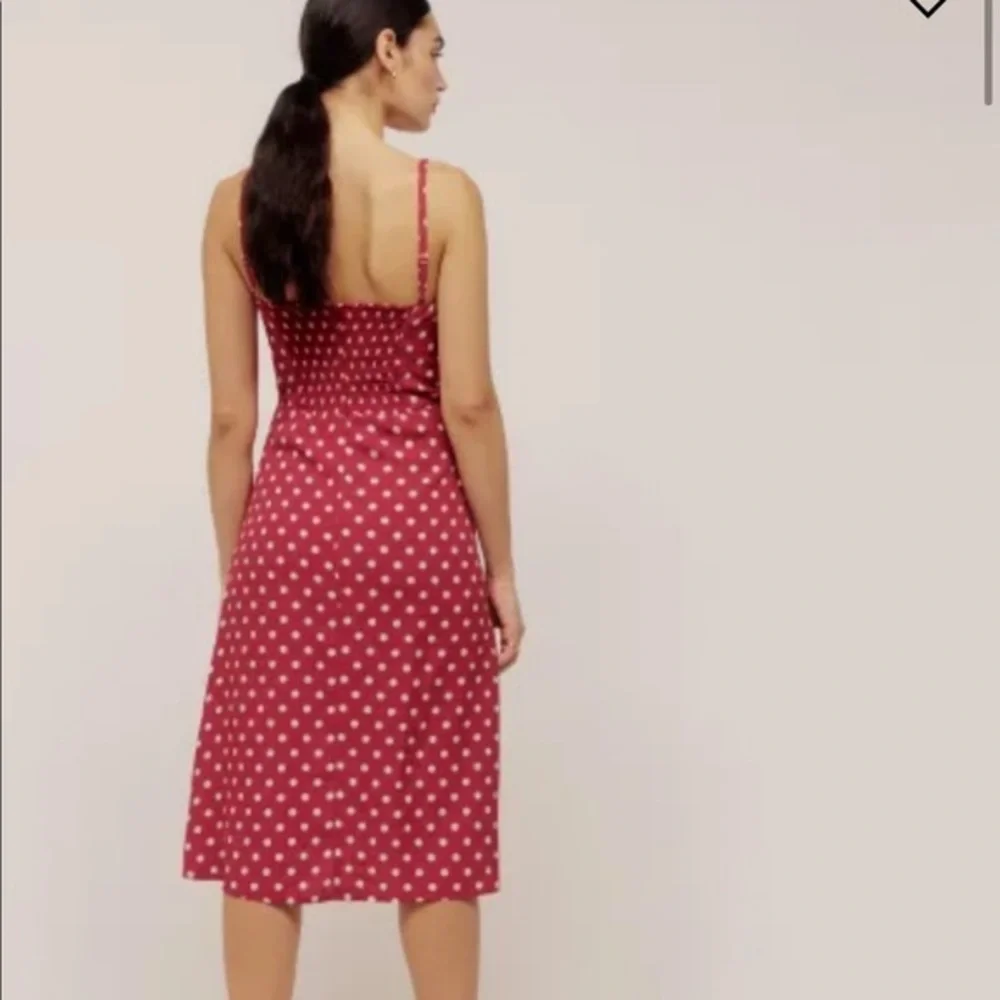 Reformation Afternoon Dress in Campari *NEW* - Picture 4 of 6